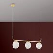 Lustra moderna alama aurie 3xE14/40W, Madis HL 6-1692/3 MS-Matt Orion